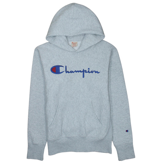 Champion Men's Grey Medium Reverse Weave Pullover Hoodie