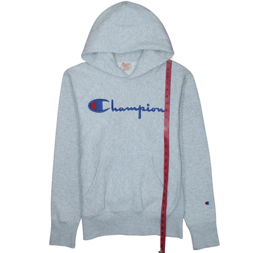 Champion Men's Grey Medium Reverse Weave Pullover Hoodie