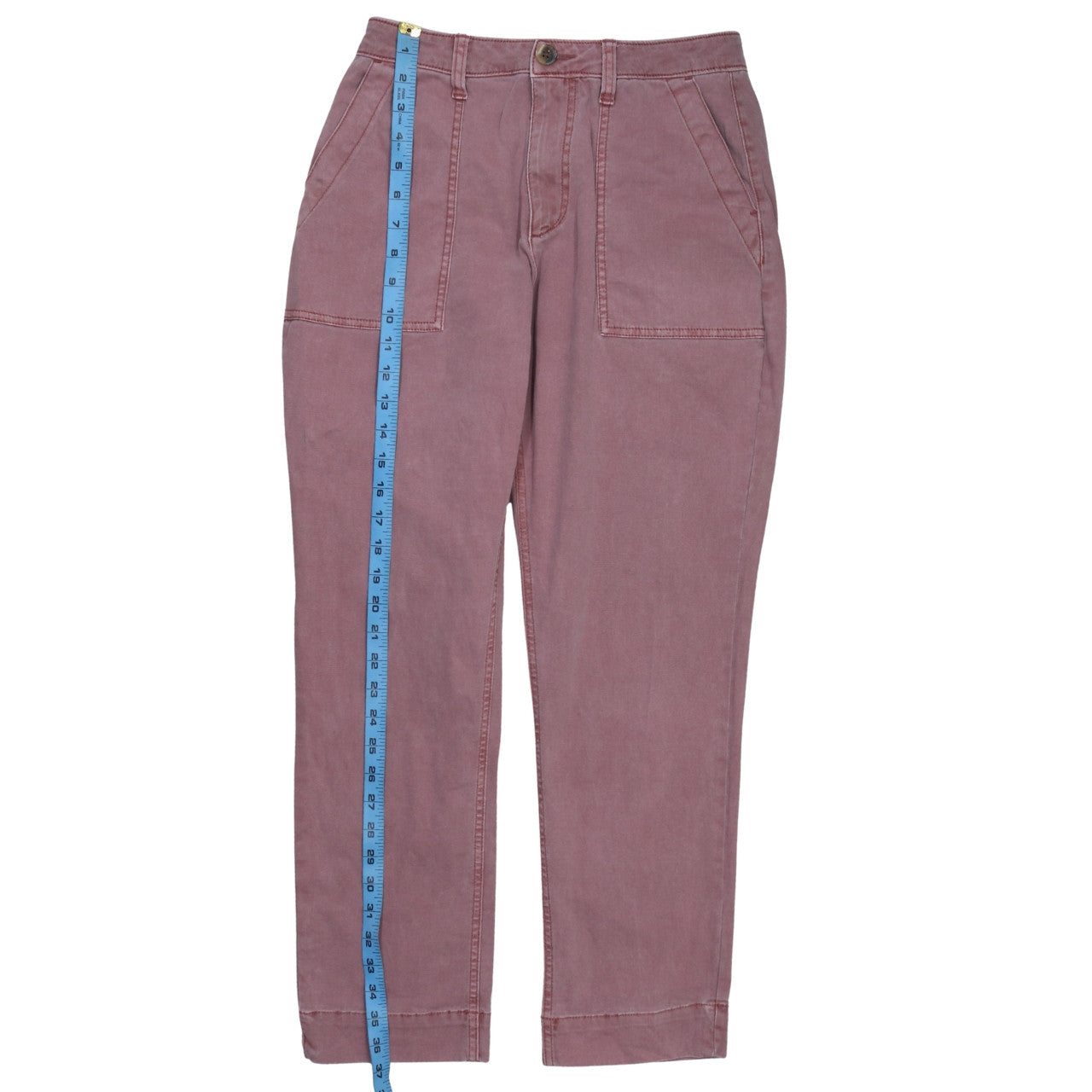 Old Navy Women’s Pink Straight Leg Jeans Size 6 Regular Cotton Blend