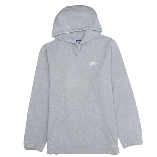 Nike Men Grey XL Pullover Hoodie Fleece Sweatshirt