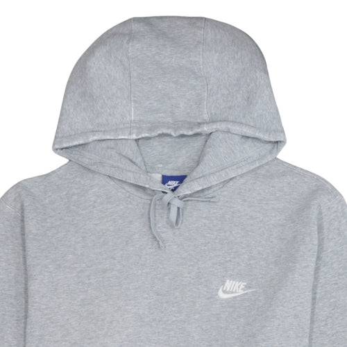Nike Men Grey XL Pullover Hoodie Fleece Sweatshirt