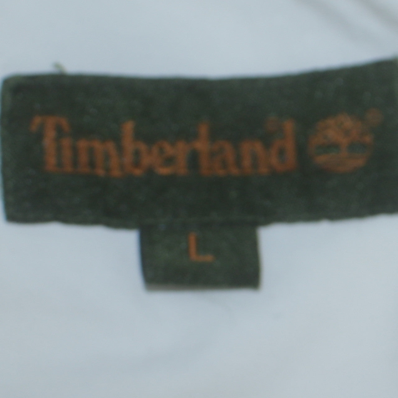 Timberland Men's White L Button-Down Cotton Short Sleeve Shirt