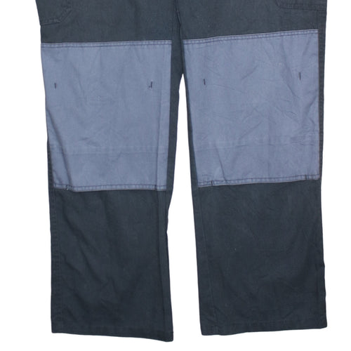 Dickies Men's Black Cargo Work Trousers Size L 40in Waist