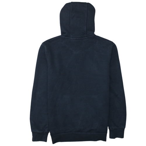 Adidas Teens Black Pullover Hoodie 164 Fleece Logo Sweatshirt