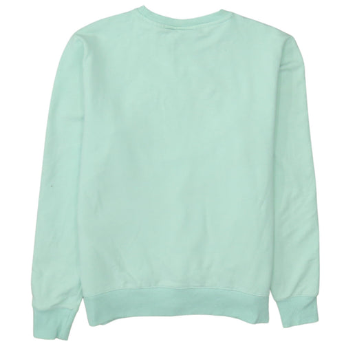 FILA Women Mint Green Crew Neck Pullover Sweatshirt Size S