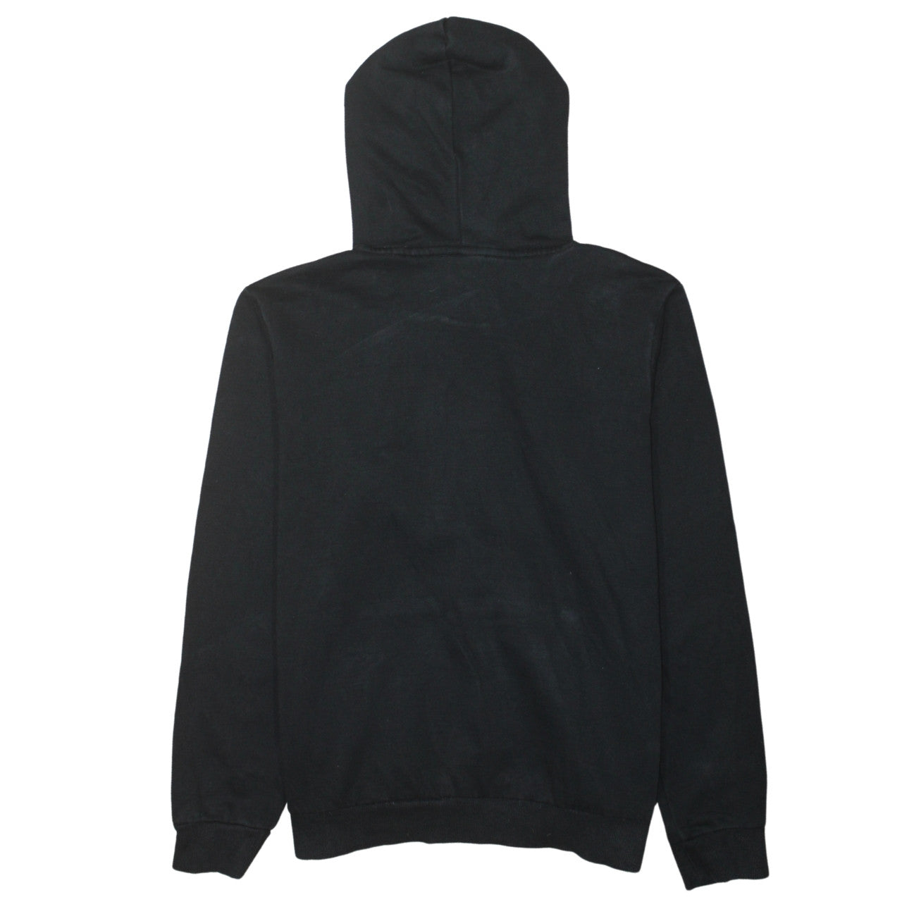 Puma Women's Black Gold Logo Pullover Hoodie Size L