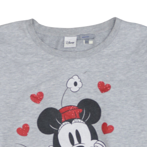 Disney Montego Women's Grey Minnie Mouse Sweatshirt XXL
