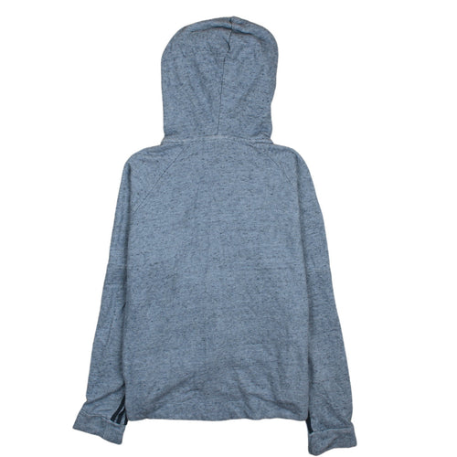 Adidas Womens Blue Hoodie Medium Pullover Hooded Sweatshirt