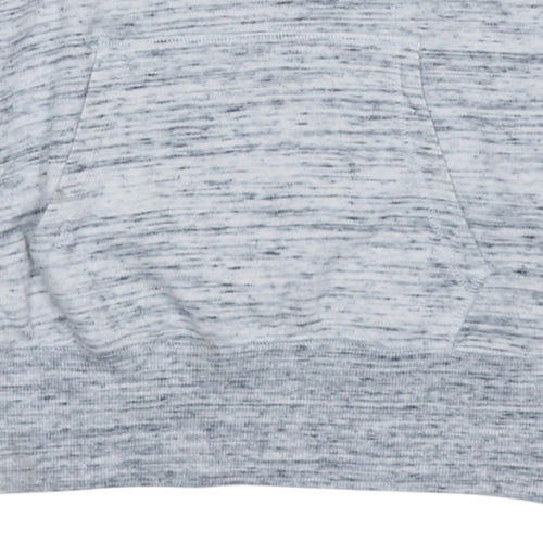 Champion Women’s Grey Pullover Hoodie Large Cotton Blend