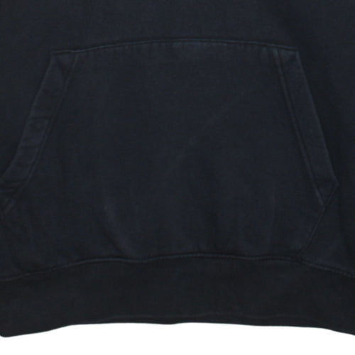 Nike Men's Black Pullover Hoodie M Regular Fit Fleece Sweatshirt