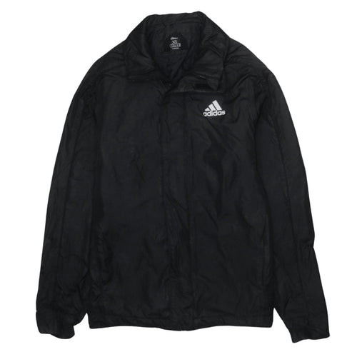 Adidas Men's Black XS Windbreaker Jacket Lightweight Activewear