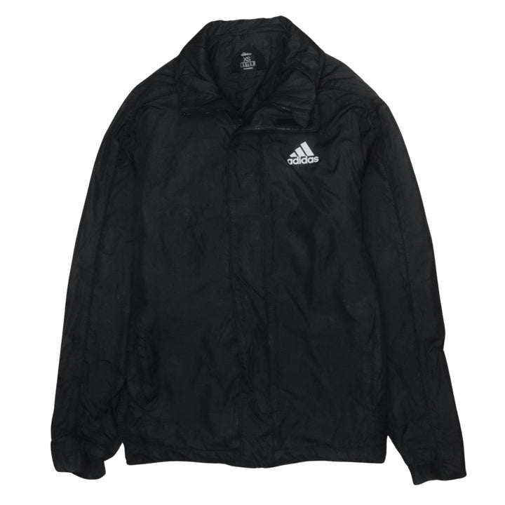 Adidas Men's Black XS Windbreaker Jacket Lightweight Activewear