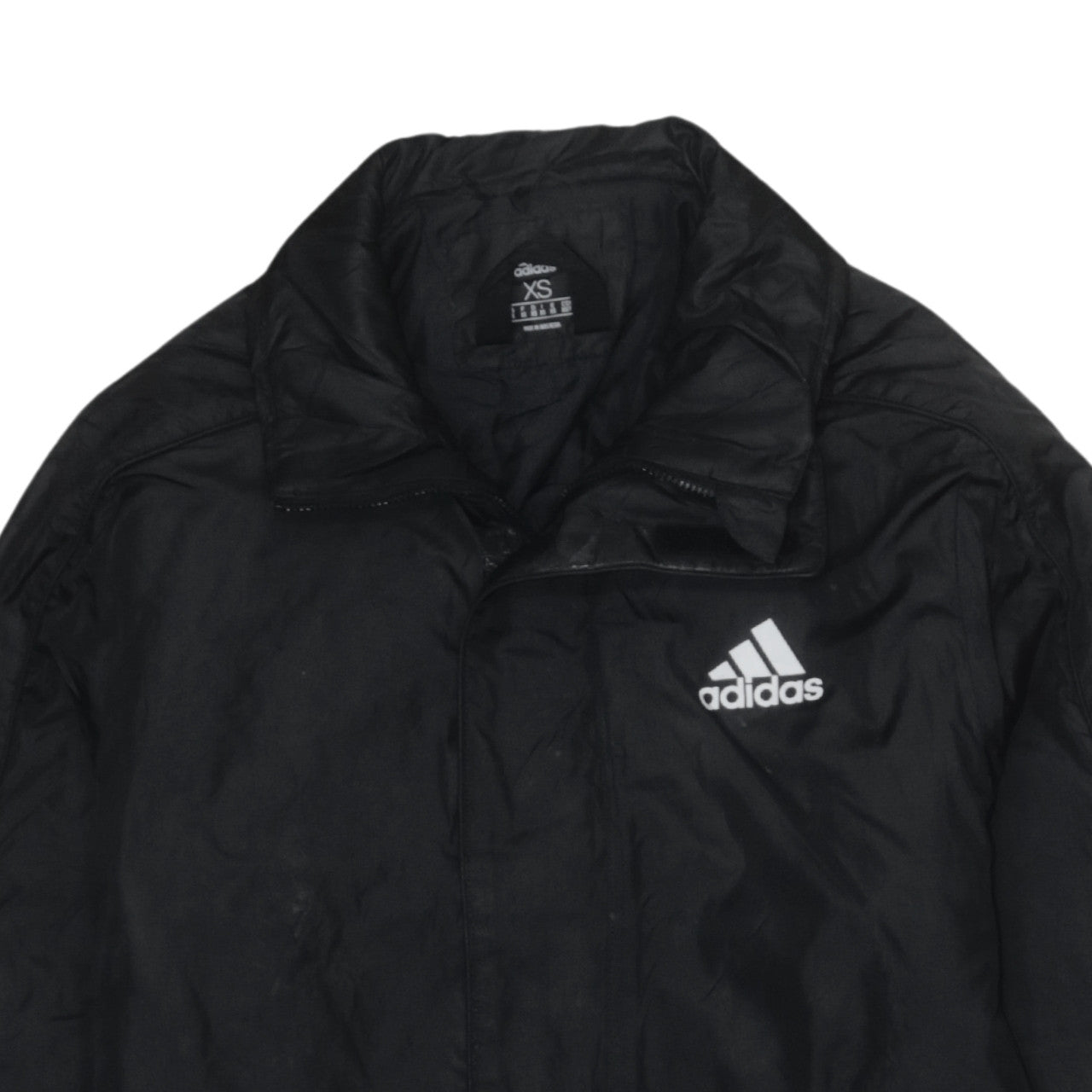 Adidas Men's Black XS Windbreaker Jacket Lightweight Activewear