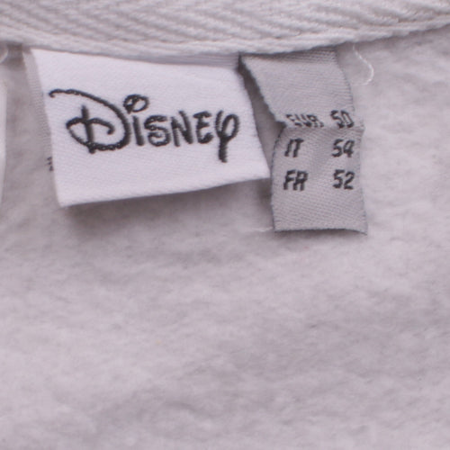 Disney Womens Grey Mickey & Minnie Sweatshirt UK 22 Regular Fit