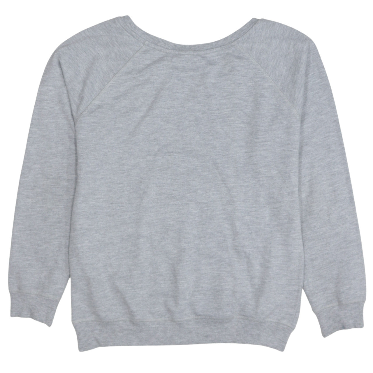 Sara Disney Women Grey Sequin Minnie Mouse Pullover Sweatshirt Size 10