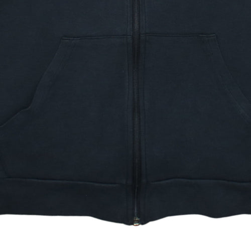 Adidas Boys Black Full Zip Hoodie 14-15 Years Sports Fleece Sweatshirt