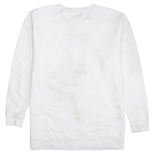 Tommy Jeans Men's White XL Pullover Graphic Sweatshirt