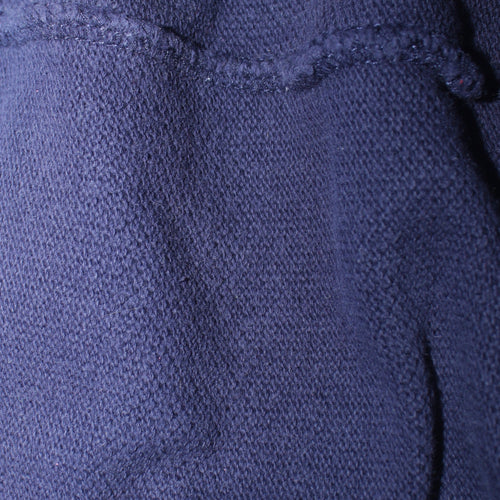 Adidas Men's Blue Cotton Crew Neck Pullover Sweatshirt L Vintage Sports