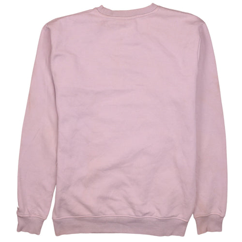 Fila Women Pink Crew Neck Pullover Sweatshirt Size M
