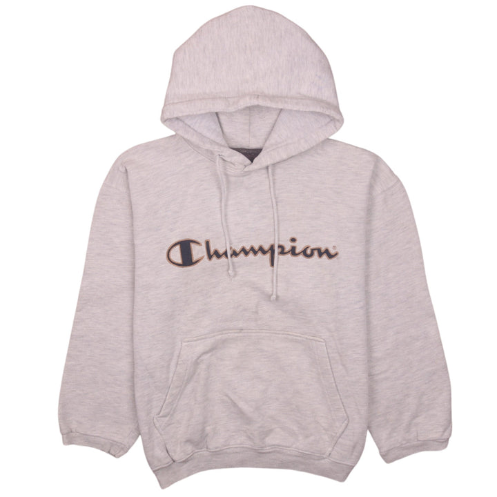 Champion Boys Grey Pullover Hoodie 11-12 Years Regular Fit Fleece
