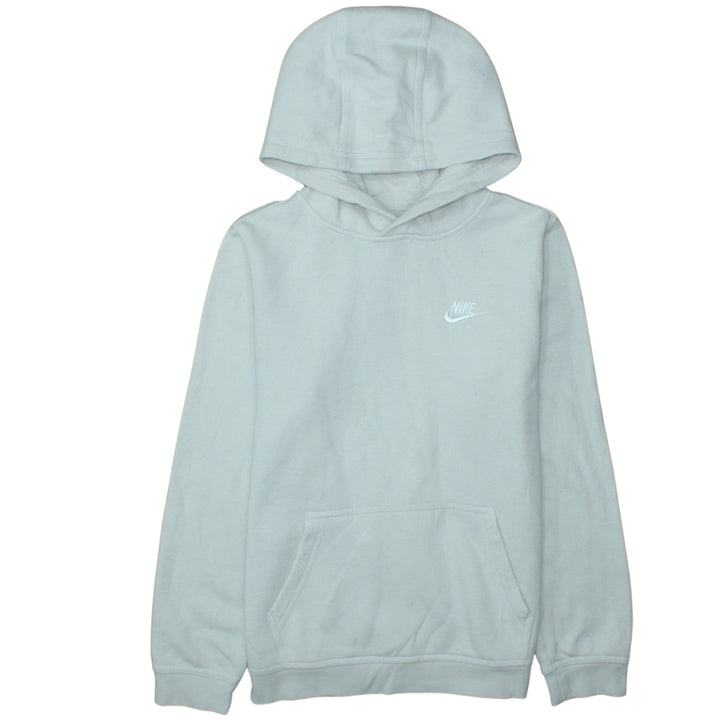 Nike Boys Blue Pullover Hoodie XL Fleece Lined Sweatshirt