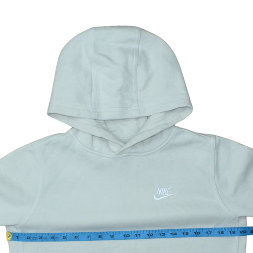 Nike Boys Blue Pullover Hoodie XL Fleece Lined Sweatshirt