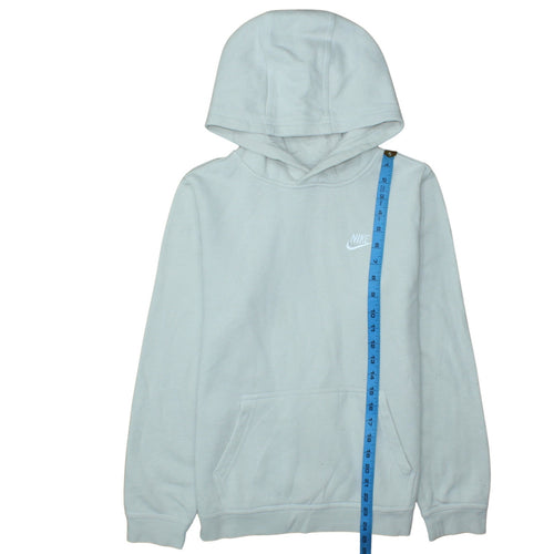 Nike Boys Blue Pullover Hoodie XL Fleece Lined Sweatshirt