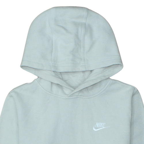 Nike Boys Blue Pullover Hoodie XL Fleece Lined Sweatshirt