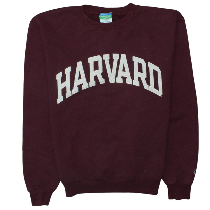 Champion Harvard Burgundy Women’s Small Pullover Sweatshirt Fleece