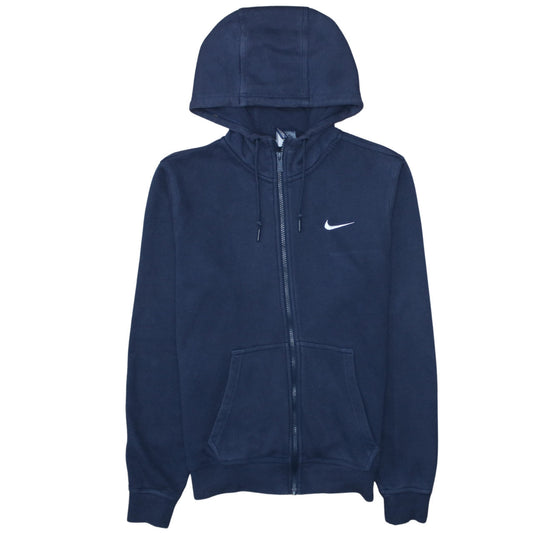 Nike Men's Blue Full Zip Hoodie Size S Fleece Sportswear