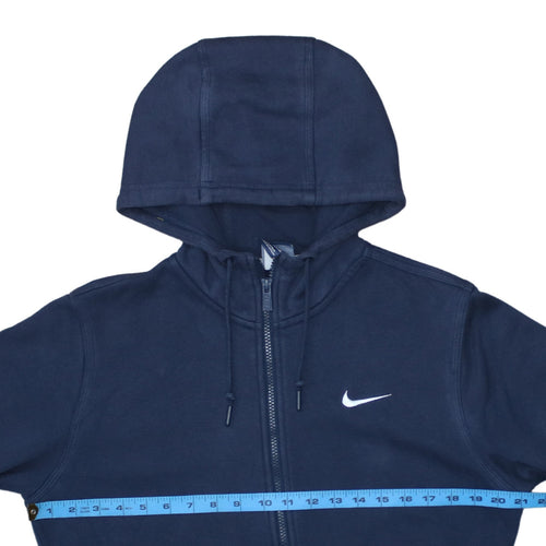 Nike Men's Blue Full Zip Hoodie Size S Fleece Sportswear