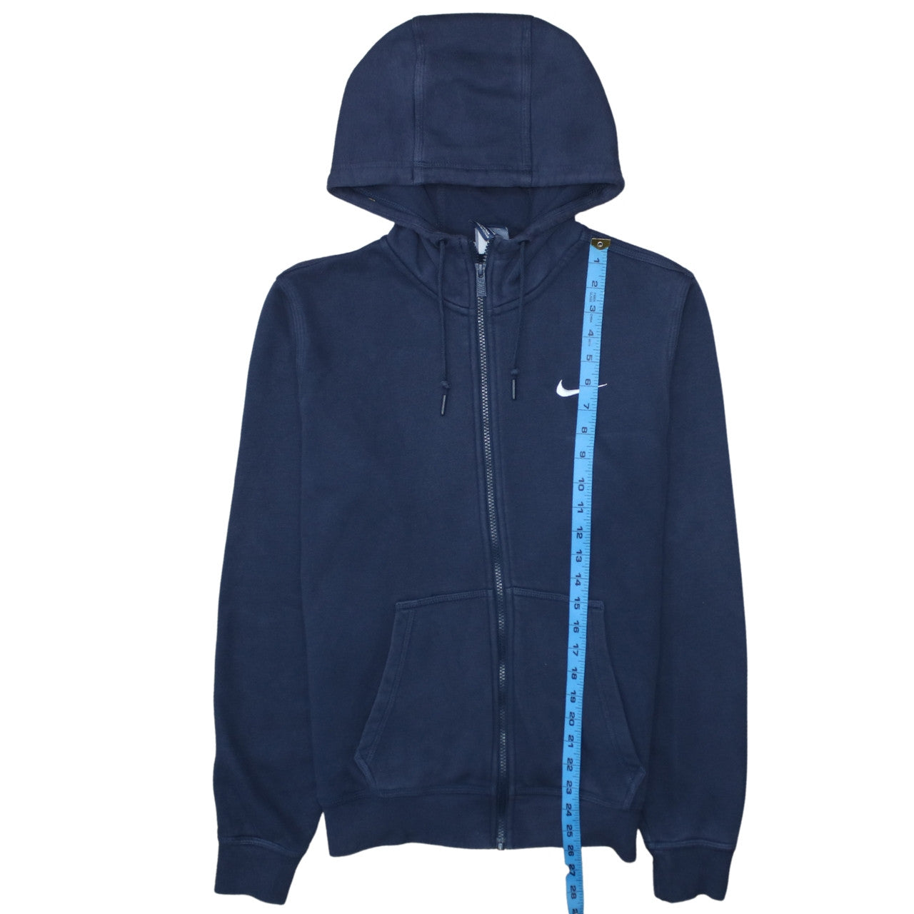 Nike Men's Blue Full Zip Hoodie Size S Fleece Sportswear