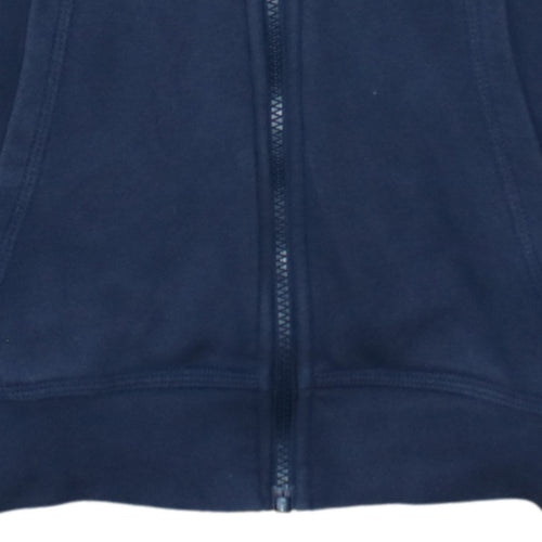 Nike Men's Blue Full Zip Hoodie Size S Fleece Sportswear