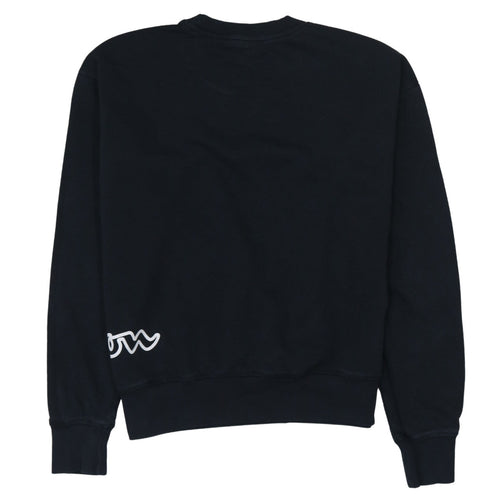 Champion Women's Black Large Pullover Crew Neck Sweatshirt