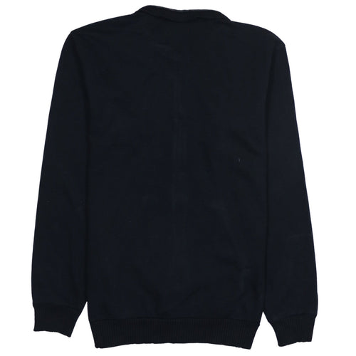 Champion Men’s Black 2XL Track Jacket Full Zip Cotton Blend