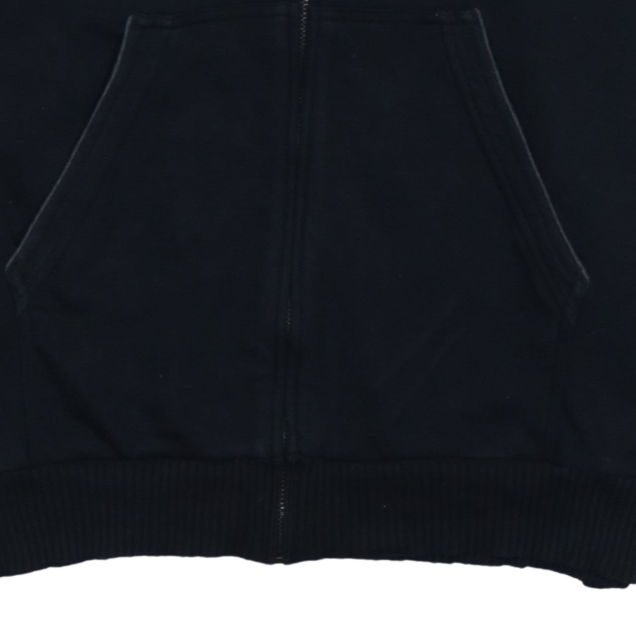 Champion Men’s Black 2XL Track Jacket Full Zip Cotton Blend