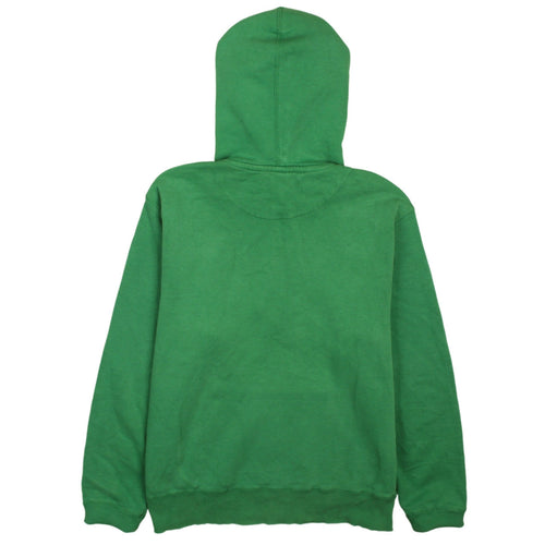Nike Men's Green Pullover Hoodie L Sports Fleece Sweatshirt