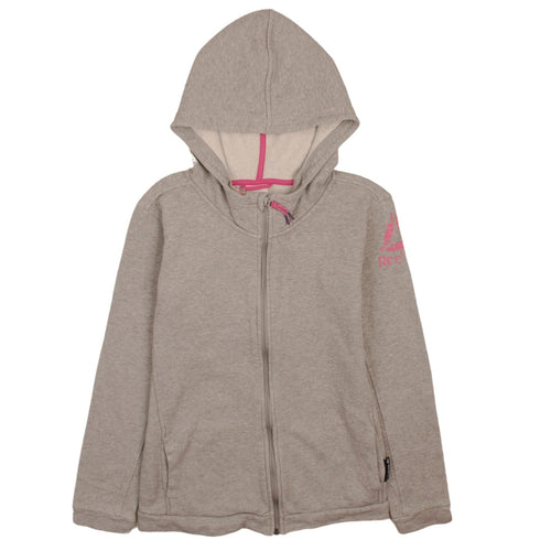 Reebok Girls Grey Full Zip Fleece Hoodie 13-14 Years