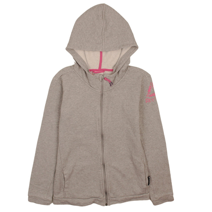 Reebok Girls Grey Full Zip Fleece Hoodie 13-14 Years