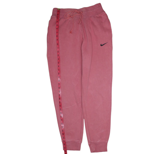 Nike Womens Pink Sweatpants Joggers M Cotton Blend Casual