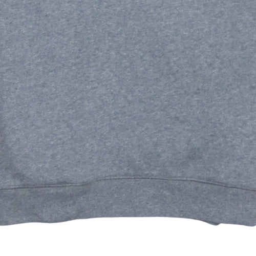 Quiksilver Boys Grey Orange Pullover Hoodie Sweatshirt Size 18-19 Years