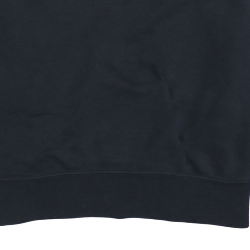 Nike Men's Black Small Pullover Crew Neck Fleece Sweatshirt