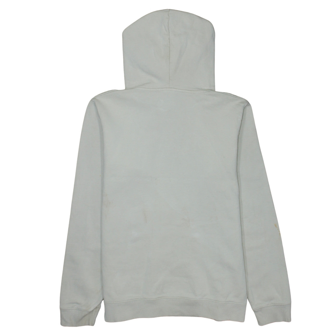 The North Face Womens White Cotton Pullover Hoodie L