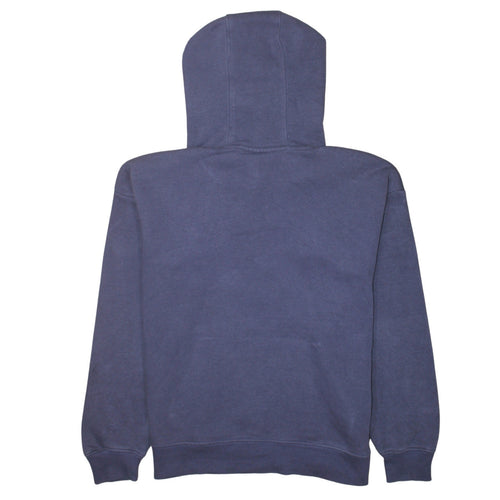 Fila Women’s Blue Pullover Hoodie Medium Cotton Blend Sweatshirt
