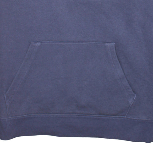 Fila Women’s Blue Pullover Hoodie Medium Cotton Blend Sweatshirt