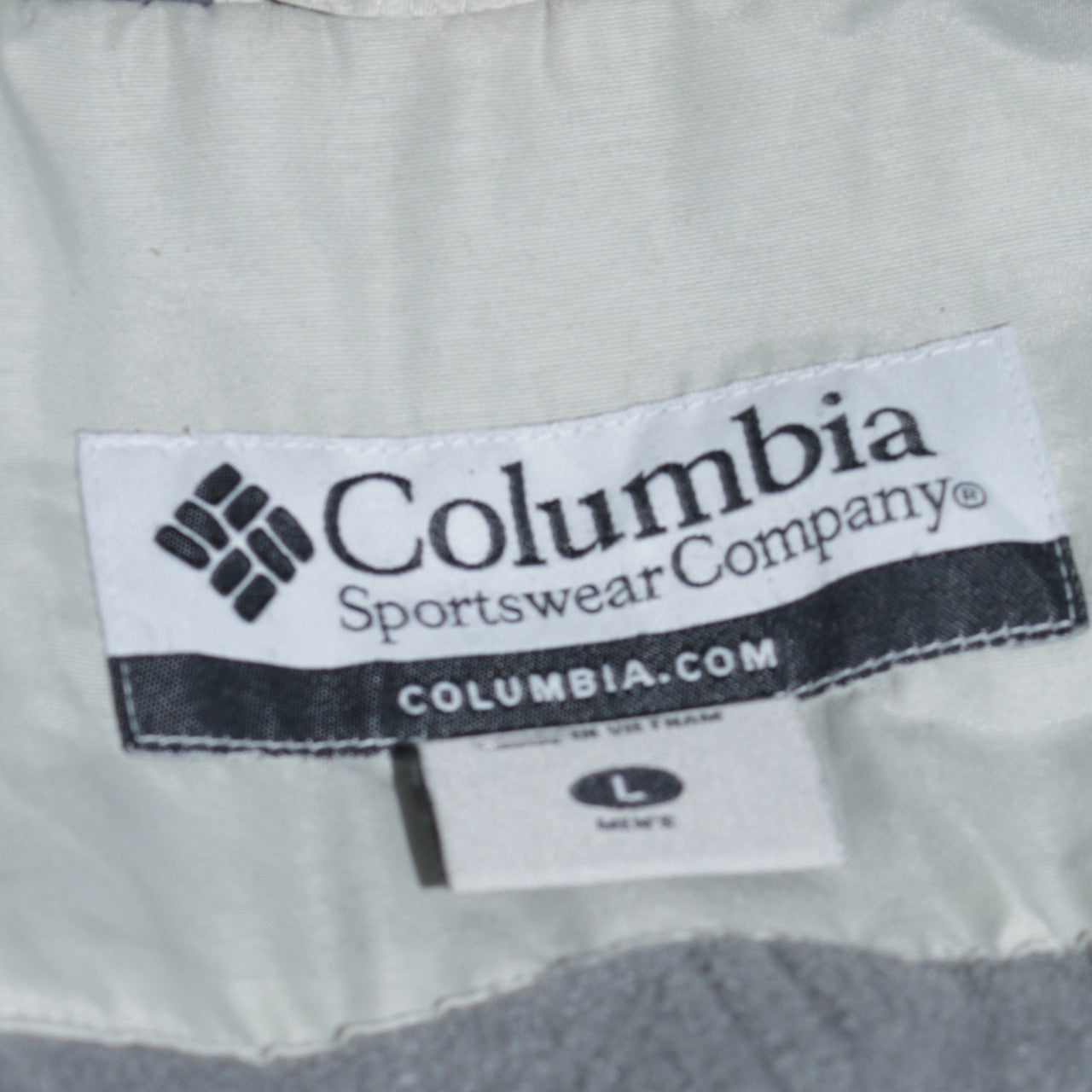 Columbia Men Grey Waterproof Hooded Parka Jacket L