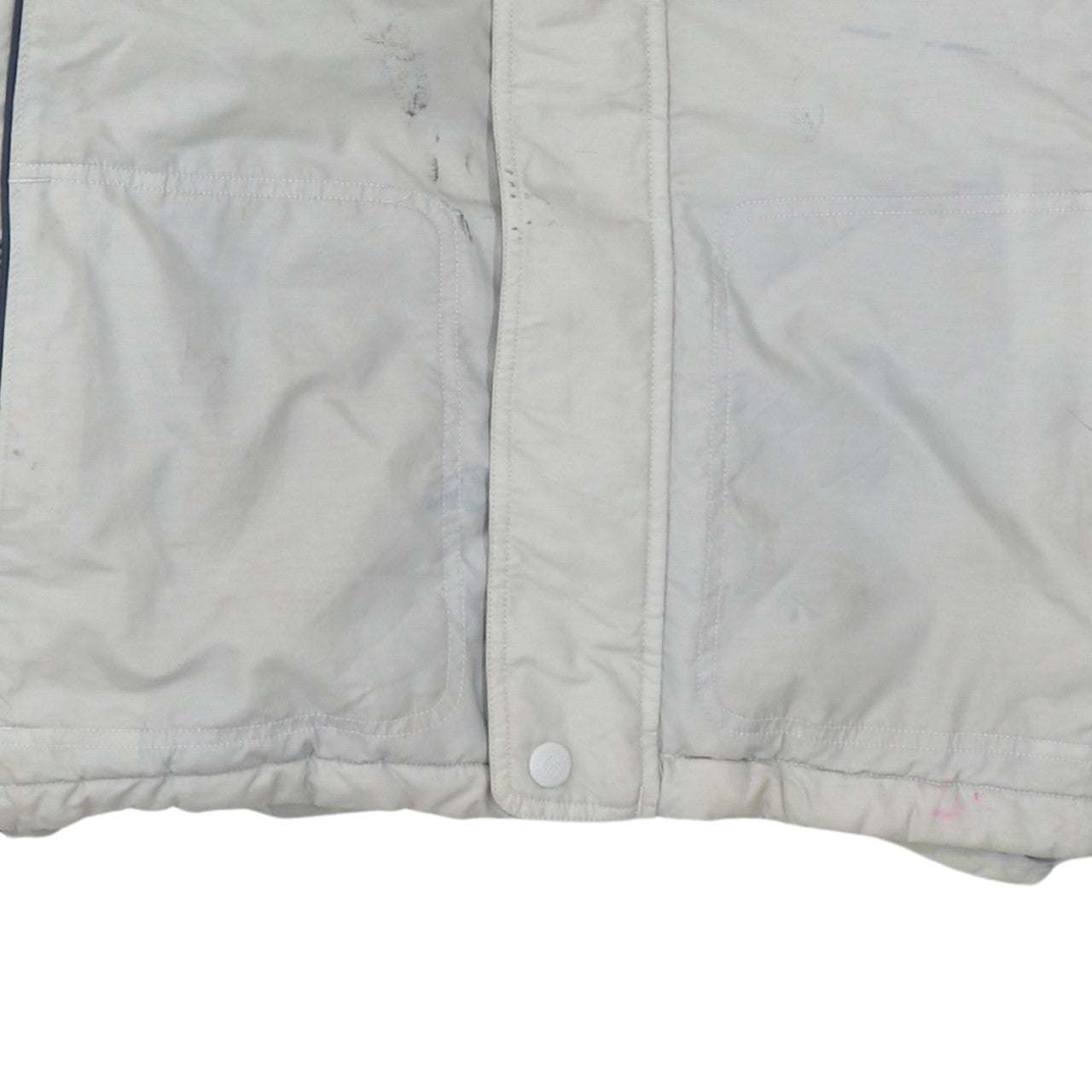 Columbia Men Grey Waterproof Hooded Parka Jacket L