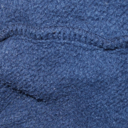 Adidas Men's Blue Pullover Hoodie Medium Regular Fit Fleece Sweatshirt