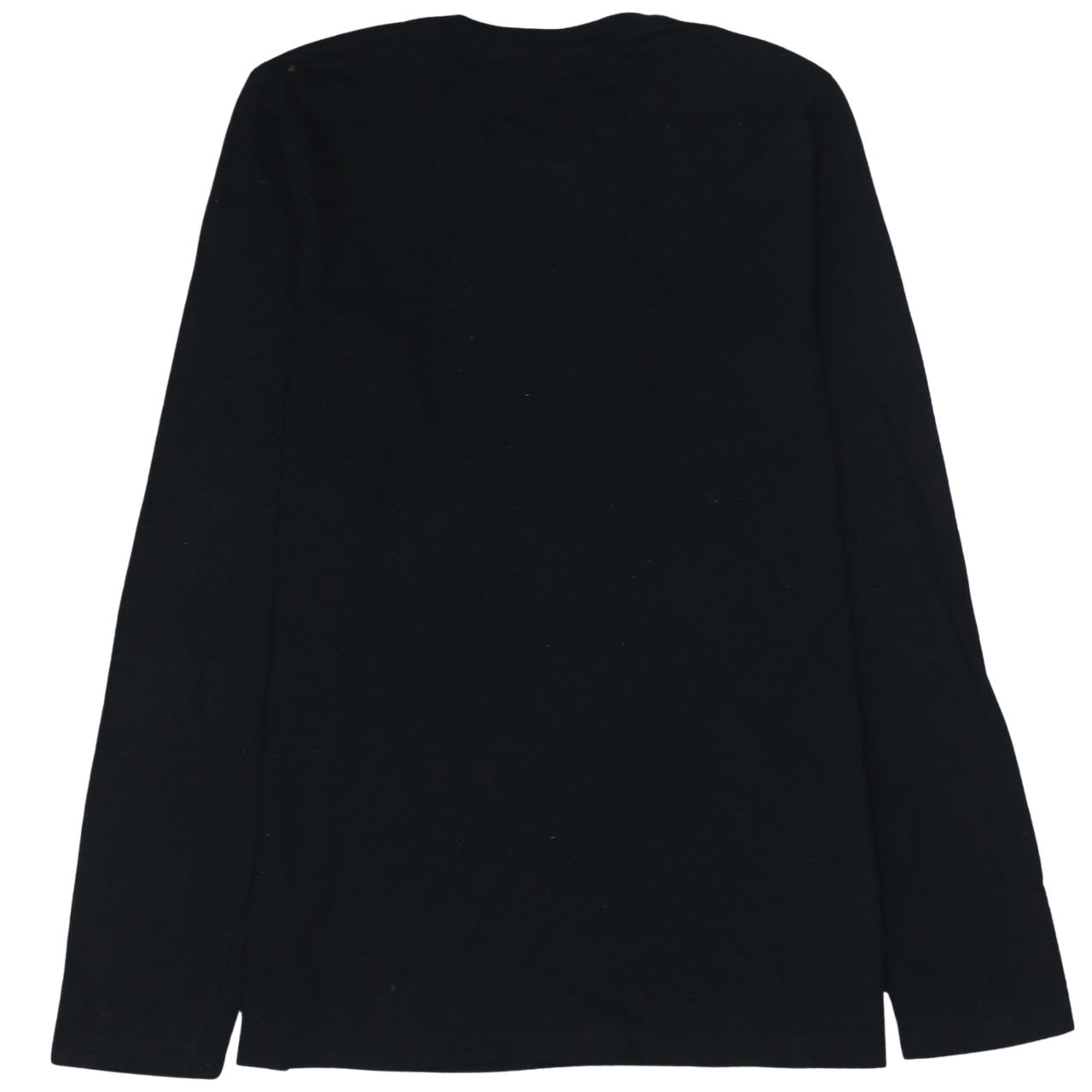 Levi's Boys Black Long Sleeve Logo T-Shirt Size 16 Cotton Crew Neck