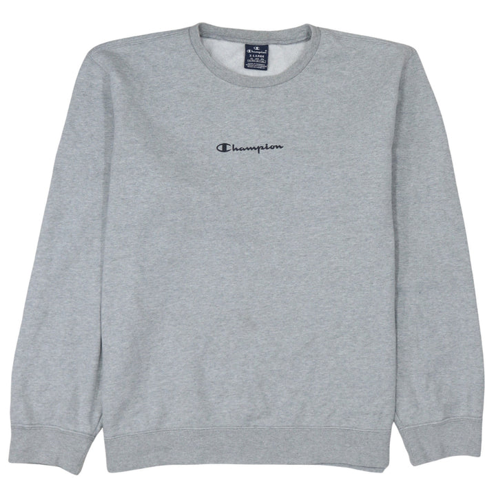 Champion Men's Grey XL Classic Crew Neck Sweatshirt